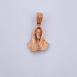 Dije Rostro de Cristo 3.4gr / 2.6cm / Dos Oros Blanco Rosa 18K $