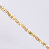 Pulso Chino 2.85gr / 20.5cm / 3mm Oro Amarillo +1 18K