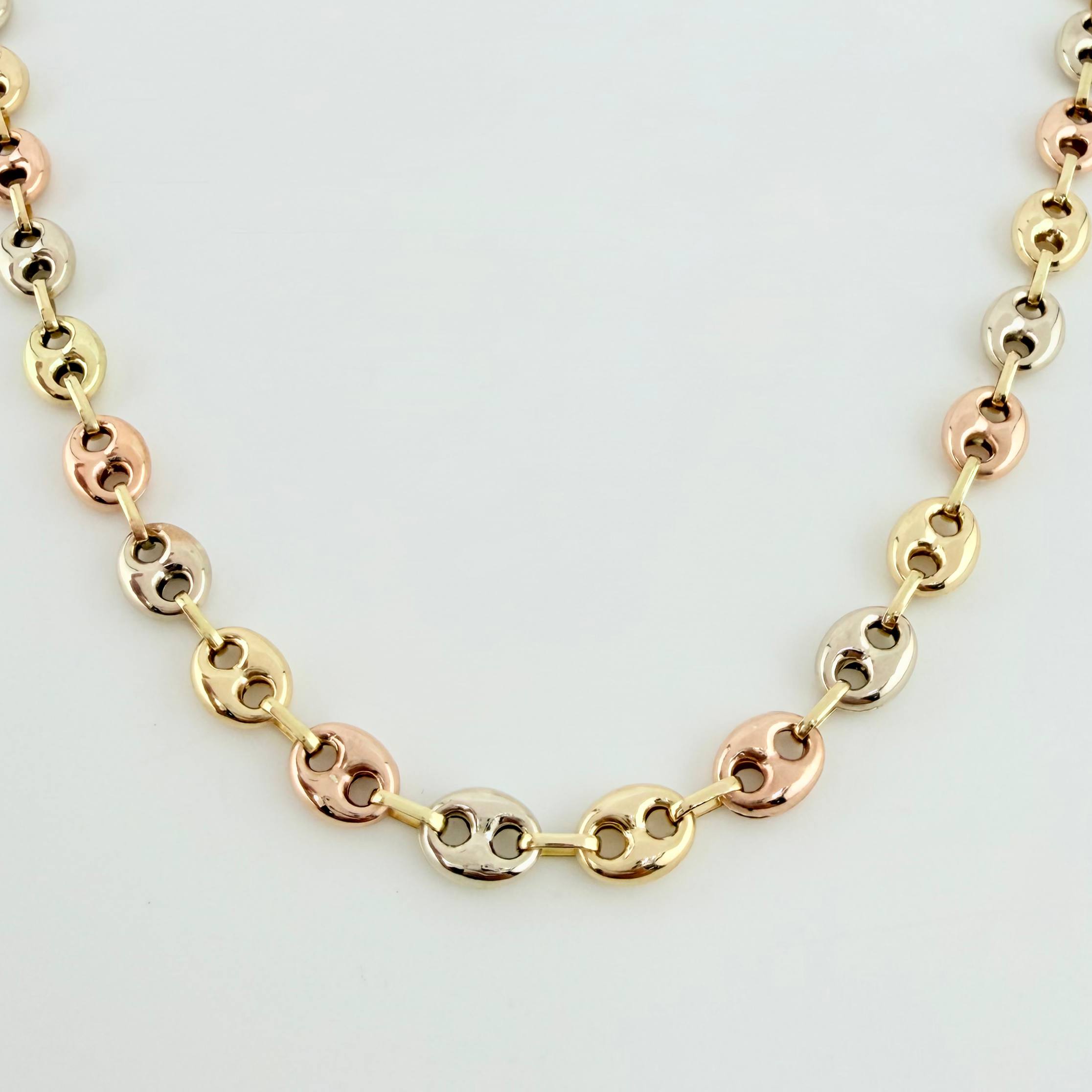 Cadena Gc 16.2 g / 66.5 cm / 6.3 mm Tres Oros 18K