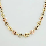 Cadena Gc 16.2 g / 66.5 cm / 6.3 mm Tres Oros 18K