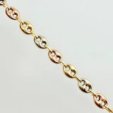 Cadena Gc 16.2 g / 66.5 cm / 6.3 mm Tres Oros 18K
