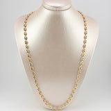 Cadena Gc 16.2 g / 66.5 cm / 6.3 mm Tres Oros 18K