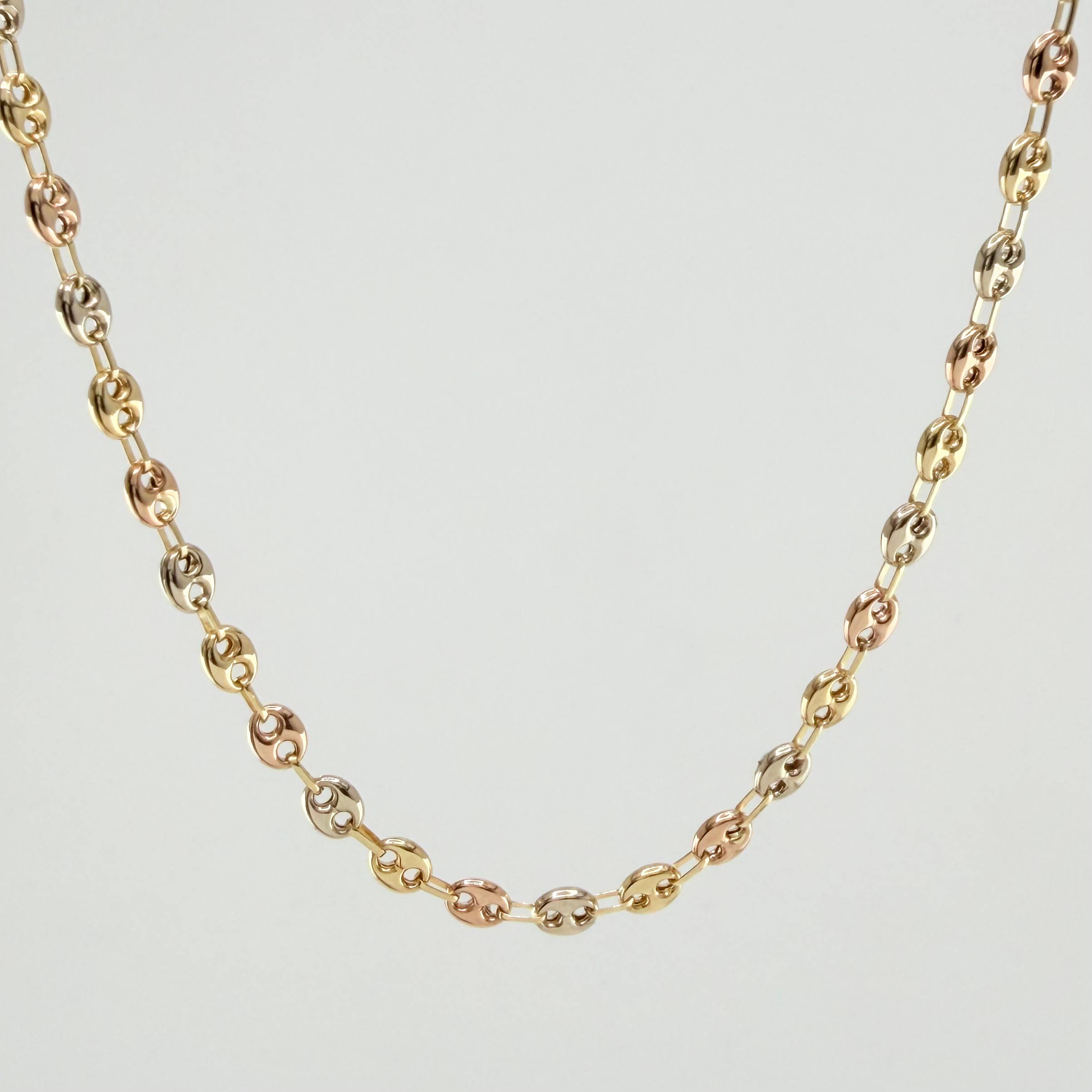 Cadena GC 7.2gr / 65.5cm / 3.7mm Tres Oros 18K ©