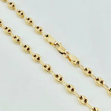 Cadena GC 7.9gr / 65.5cm / 3.4mm Oro Amarillo 18K