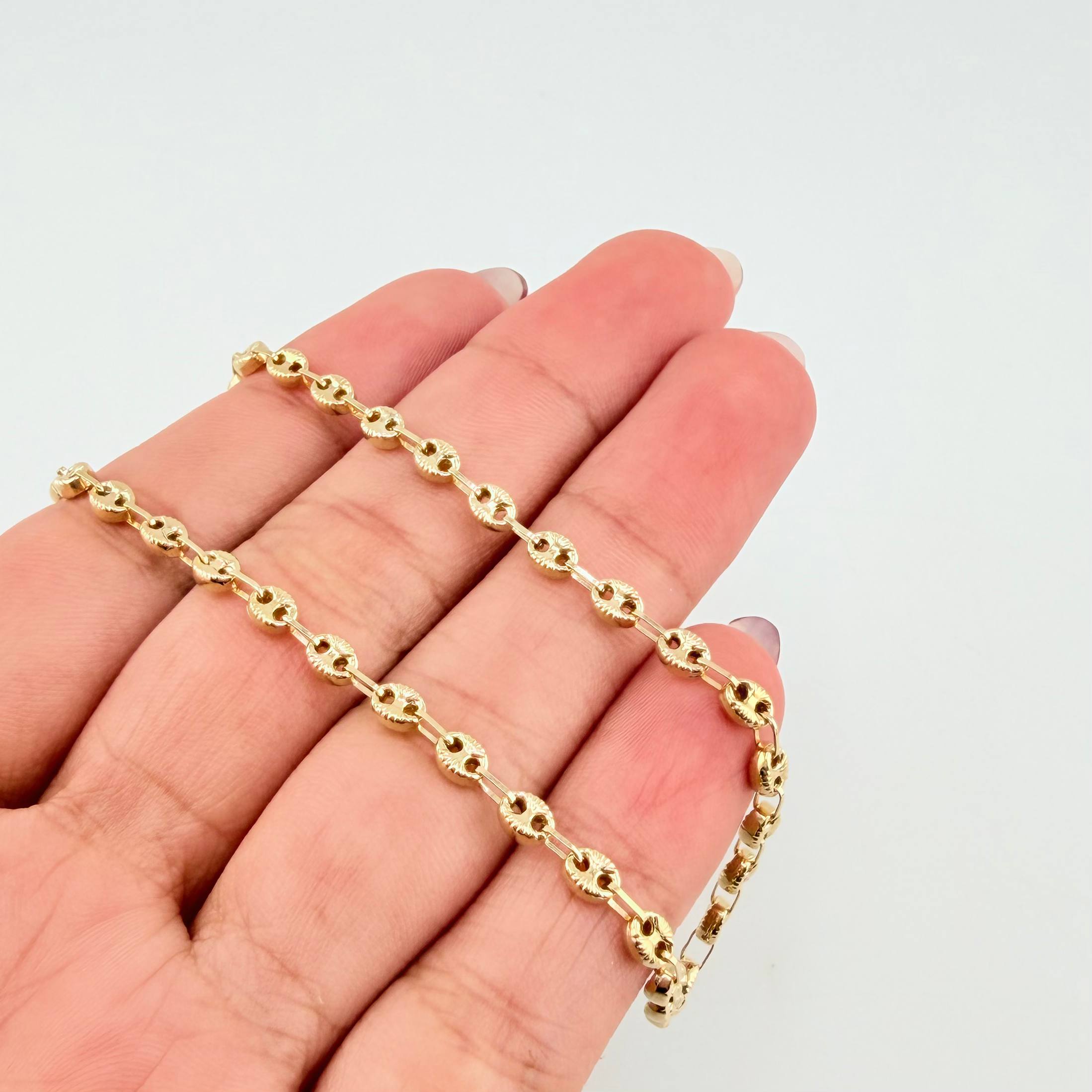 Cadena GC 7.9gr / 65.5cm / 3.4mm Oro Amarillo 18K