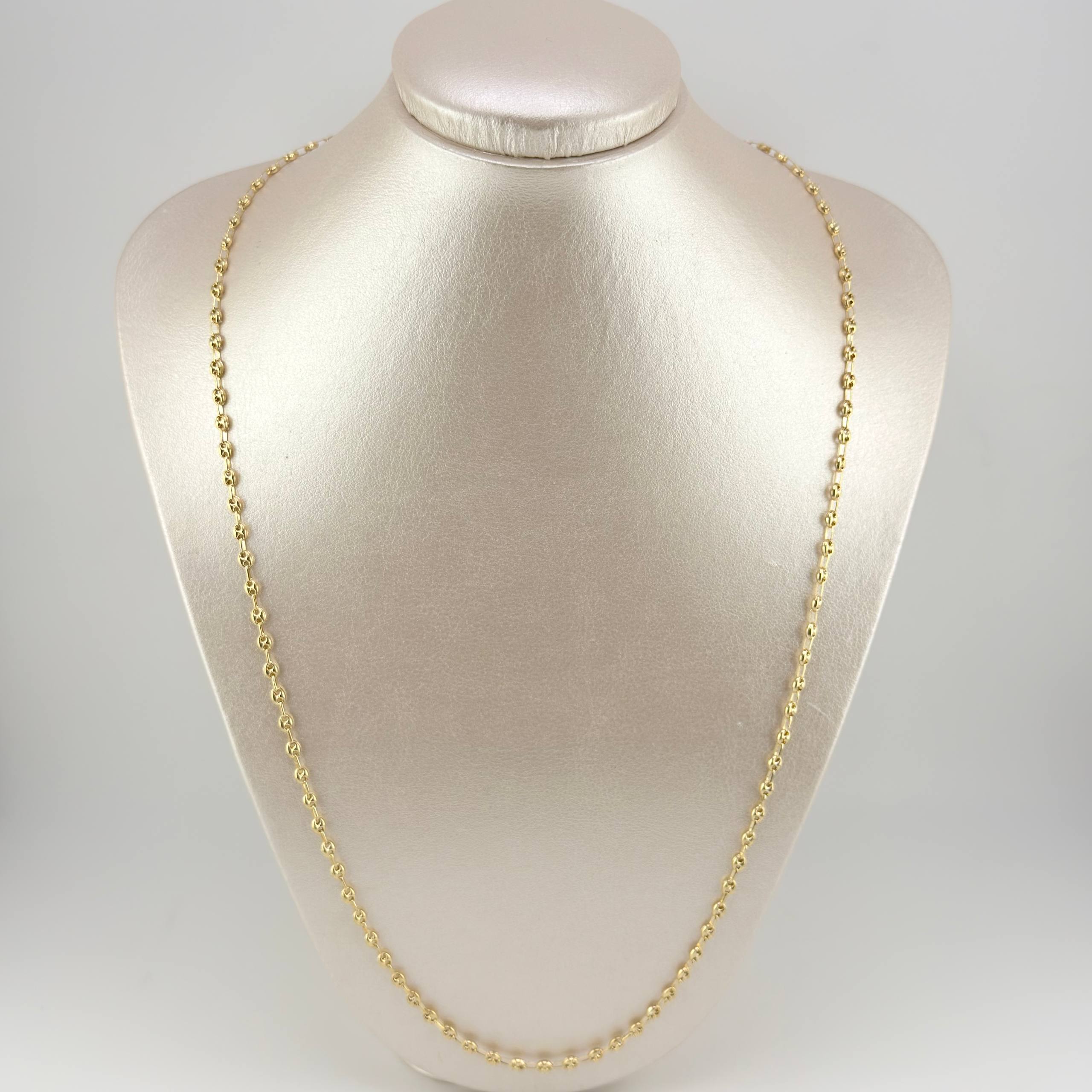 Cadena GC 7.75gr / 65.5cm / 3.7mm Oro Amarillo 18K *