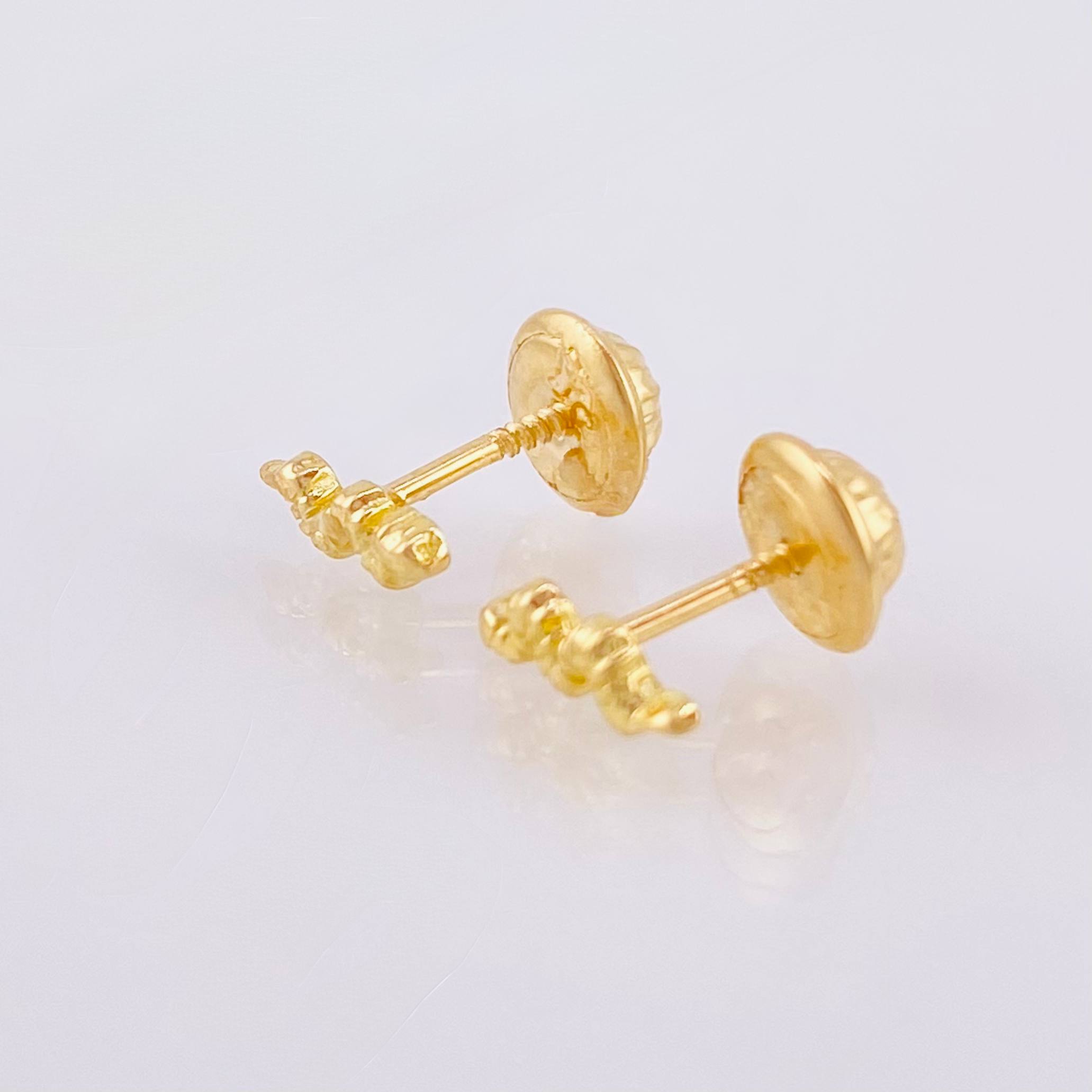 Topos Serpiente 0.7gr / 6.7mm Oro Amarillo 18K
