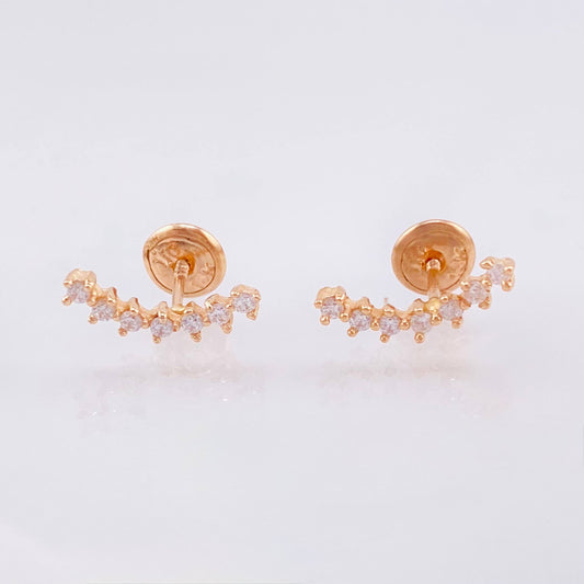 Topos Estela 1.05gr / 1.05mm Oro Rosa 18K
