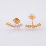 Topos Estela 1.05gr / 1.3cm / Oro Rosa 18K