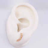 Topos Estela 1.05gr / 1.3cm / Oro Rosa 18K