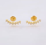 Topos Estela 1.05gr / 1.3cm / Oro Amarillo 18K