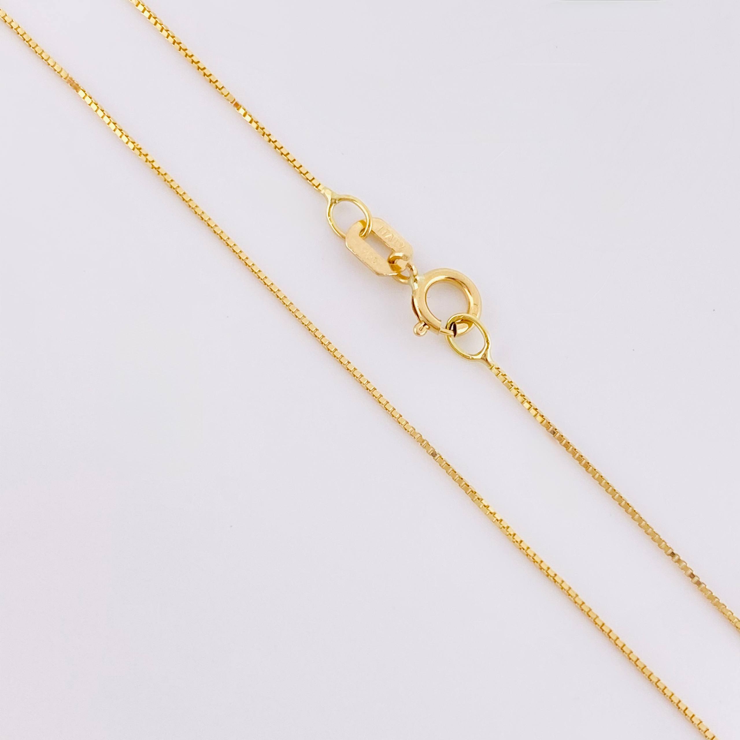 Cadena Veneciana 1.2gr / 45cm / 0.6mm Oro Amarillo +3 18K