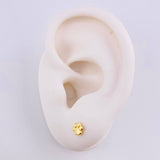 Topos Huella 0.9gr / 5.3mm Oro Amarillo 18K