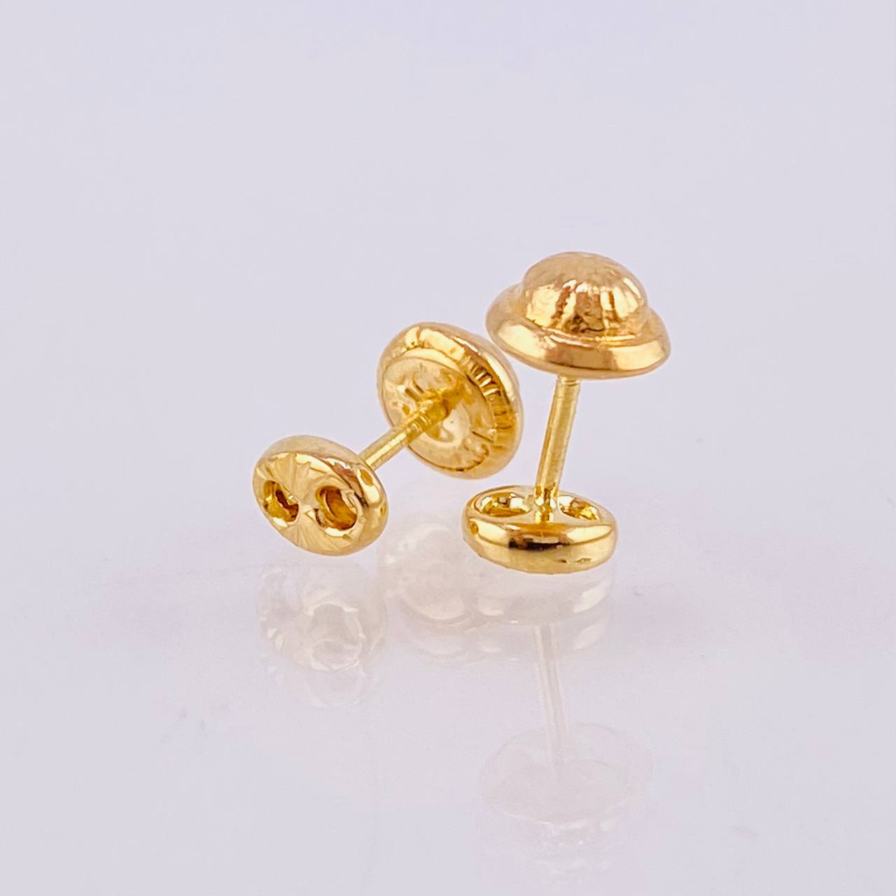 Topos Gc Diamantado 0.6g / 5.5mm Oro Amarillo 18K