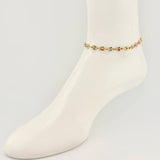 Tobillera Gc 4.8gr / 24cm / 6.3mm Tres Oros 18K