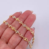 Tobillera Gc 3.25 g / 24.5 cm / 4 mm Tres Oros 18K
