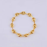 Anillo Gc 0.65gr / T6 1/2 - T6 3/4 / 3mm Oro Amarillo 18K ©