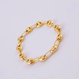 Anillo Gc 0.65gr / T6 1/2 - T6 3/4 / 3mm Oro Amarillo 18K ©