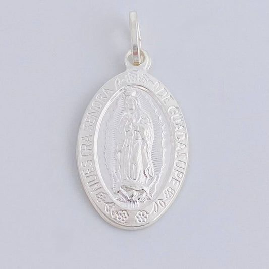 Dije Virgen Guadalupe 3.4 g / 3 cm Plata 925