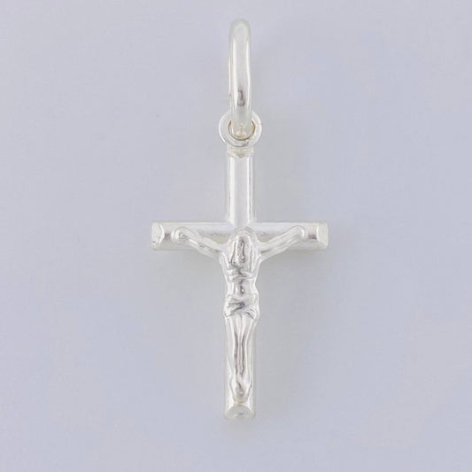 Dije Cruz Cristo 0.95 g / 2.5 cm Plata 925