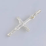 Dije Cruz Cristo 0.9 g / 2.5 cm Plata 925