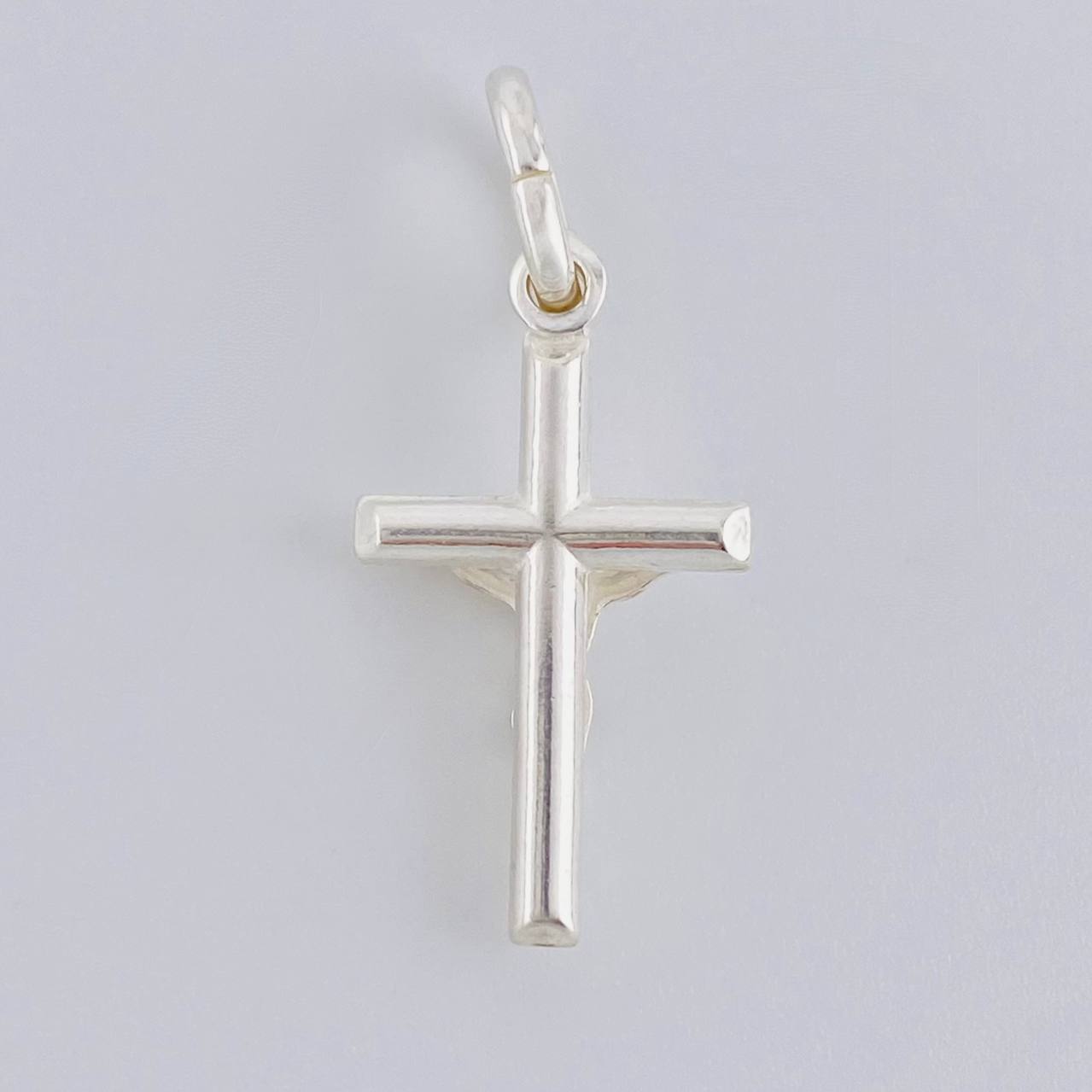 Dije Cruz Cristo 0.9 g / 2.5 cm Plata 925