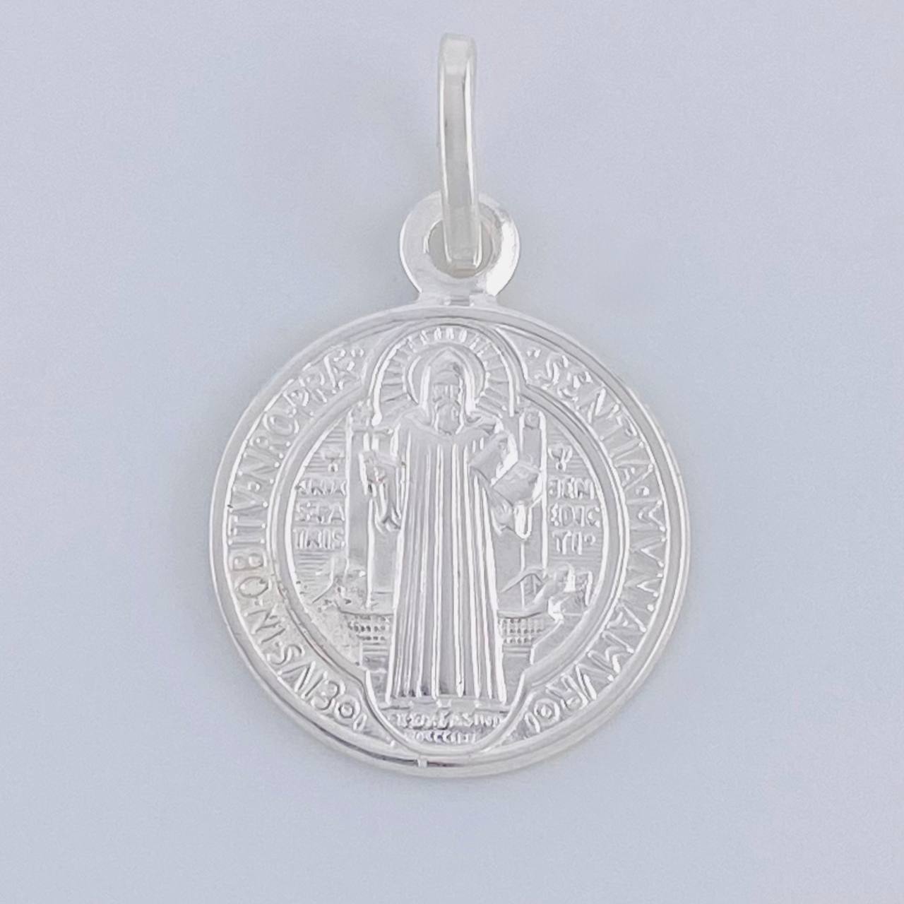 Dije San Benito 1.95 g / 2.4 cm Plata 925