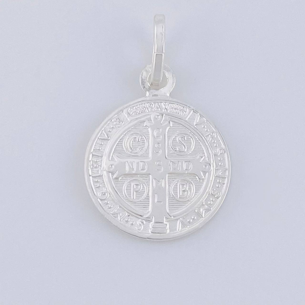 Dije San Benito 1.95 g / 2.4 cm Plata 925