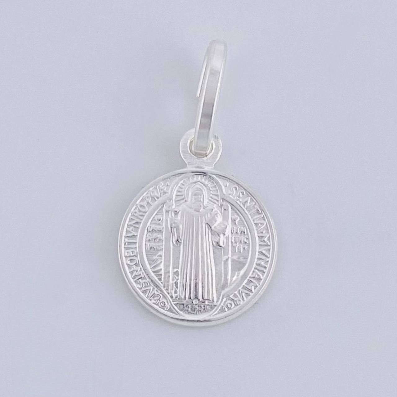 Dije San Benito 1 g / 1.8 cm Plata 925