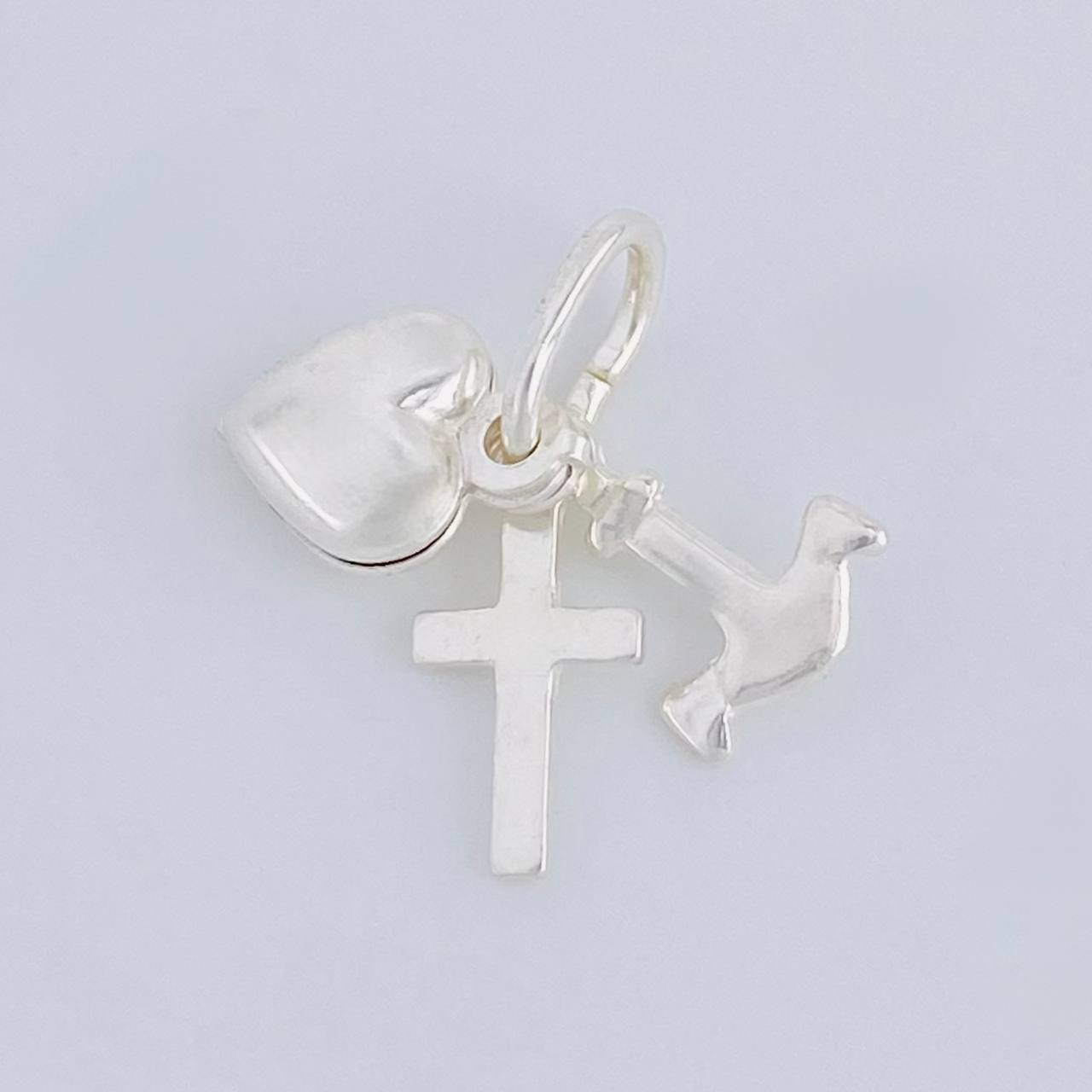 Dije Tres Gracias 1 g / 1.5 cm Plata 925