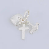 Dije Tres Gracias 1 g / 1.5 cm Plata 925
