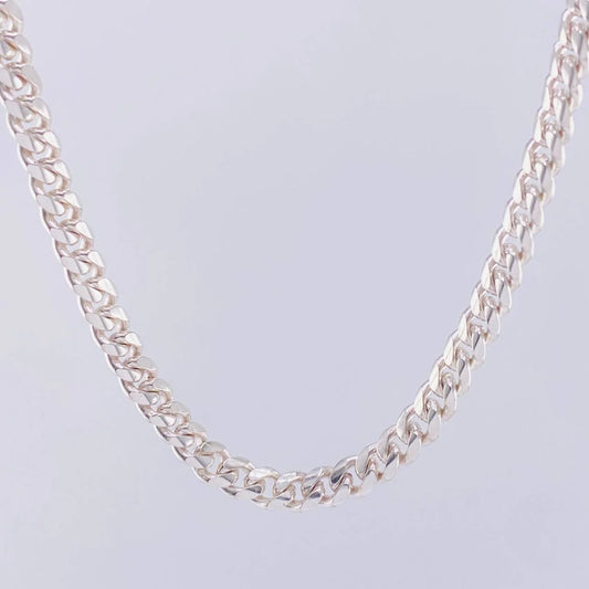 Cadena Cubana 31.2 g / 61 cm / 4.25 mm Plata 925