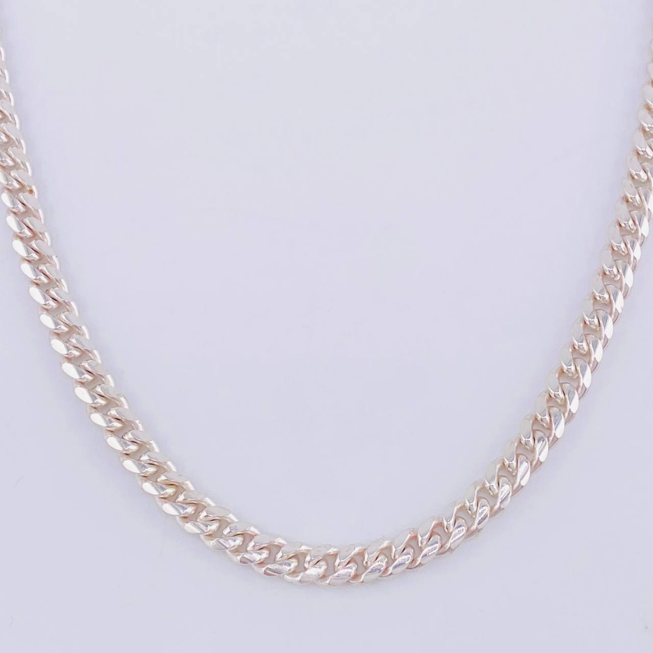 Cadena Cubana 40.95 g / 60 cm / 4.95 mm Plata 925