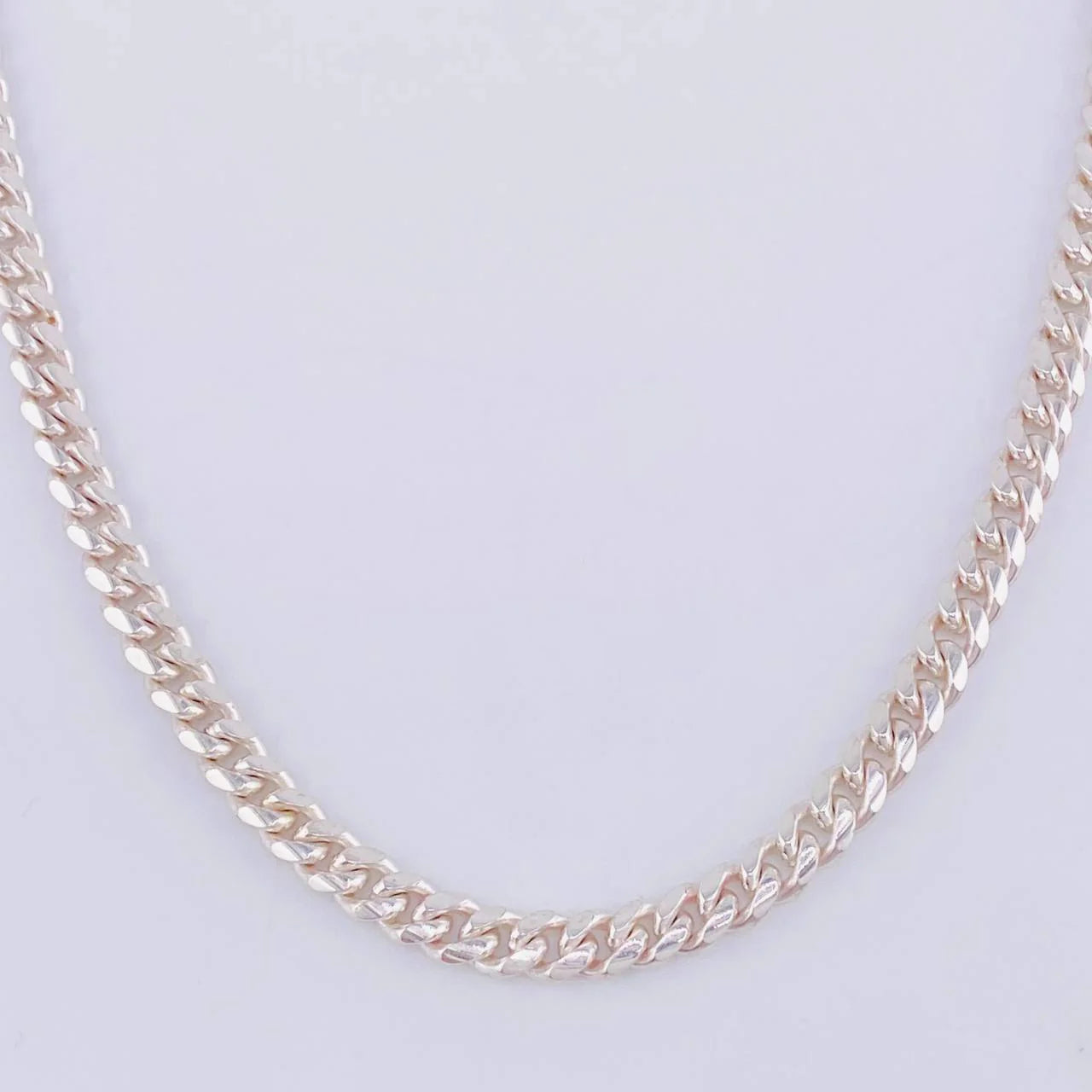 Cadena Cubana 31.5 g / 61 cm / 4.25 mm Plata 925