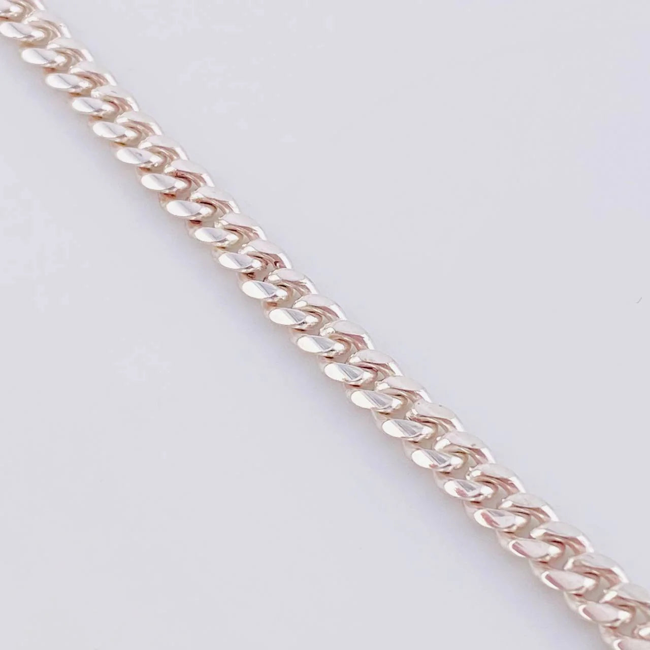 Cadena Cubana 31.2 g / 61 cm / 4.25 mm Plata 925