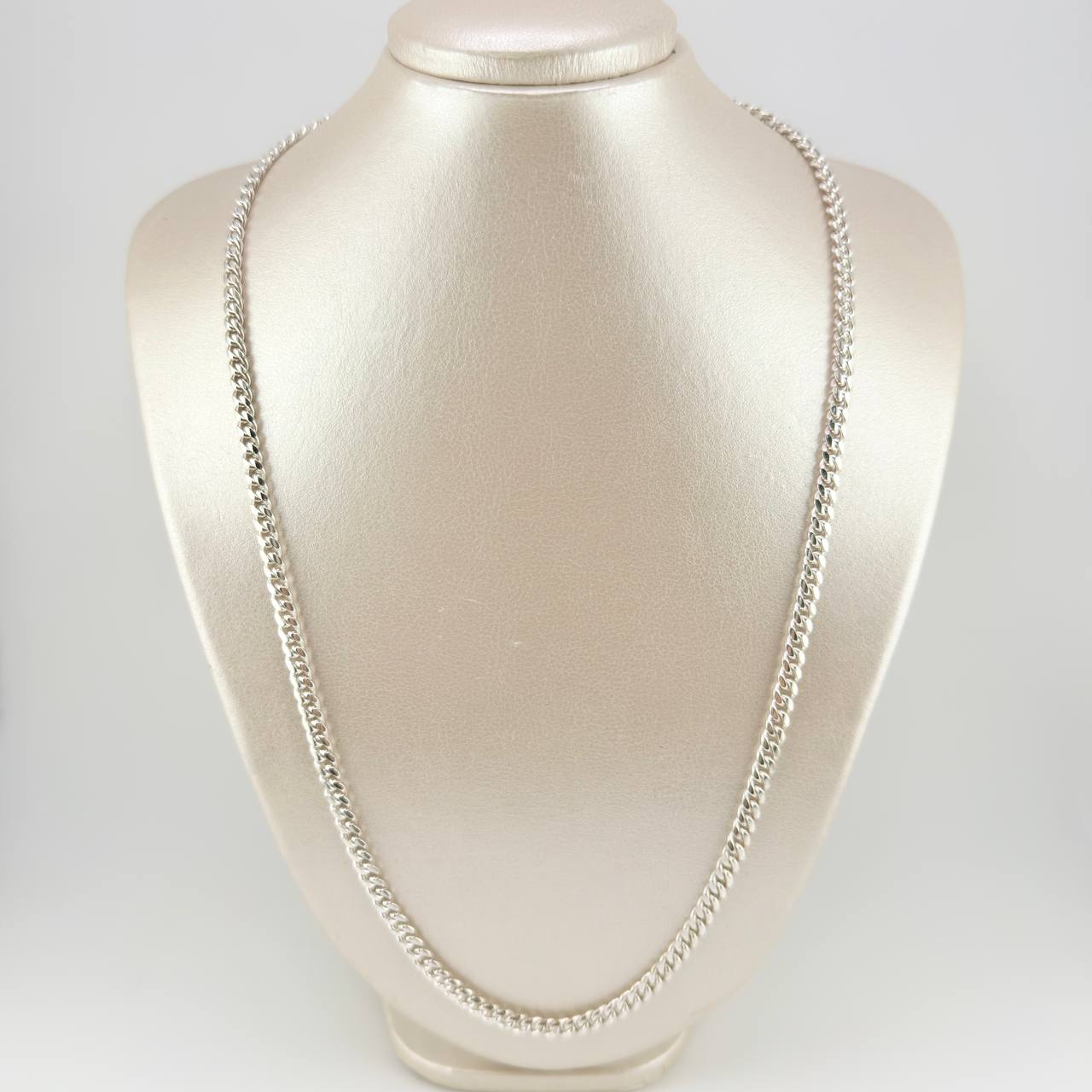 Cadena Cubana 30.25 g / 60.5 cm / 4.25 mm Plata 925