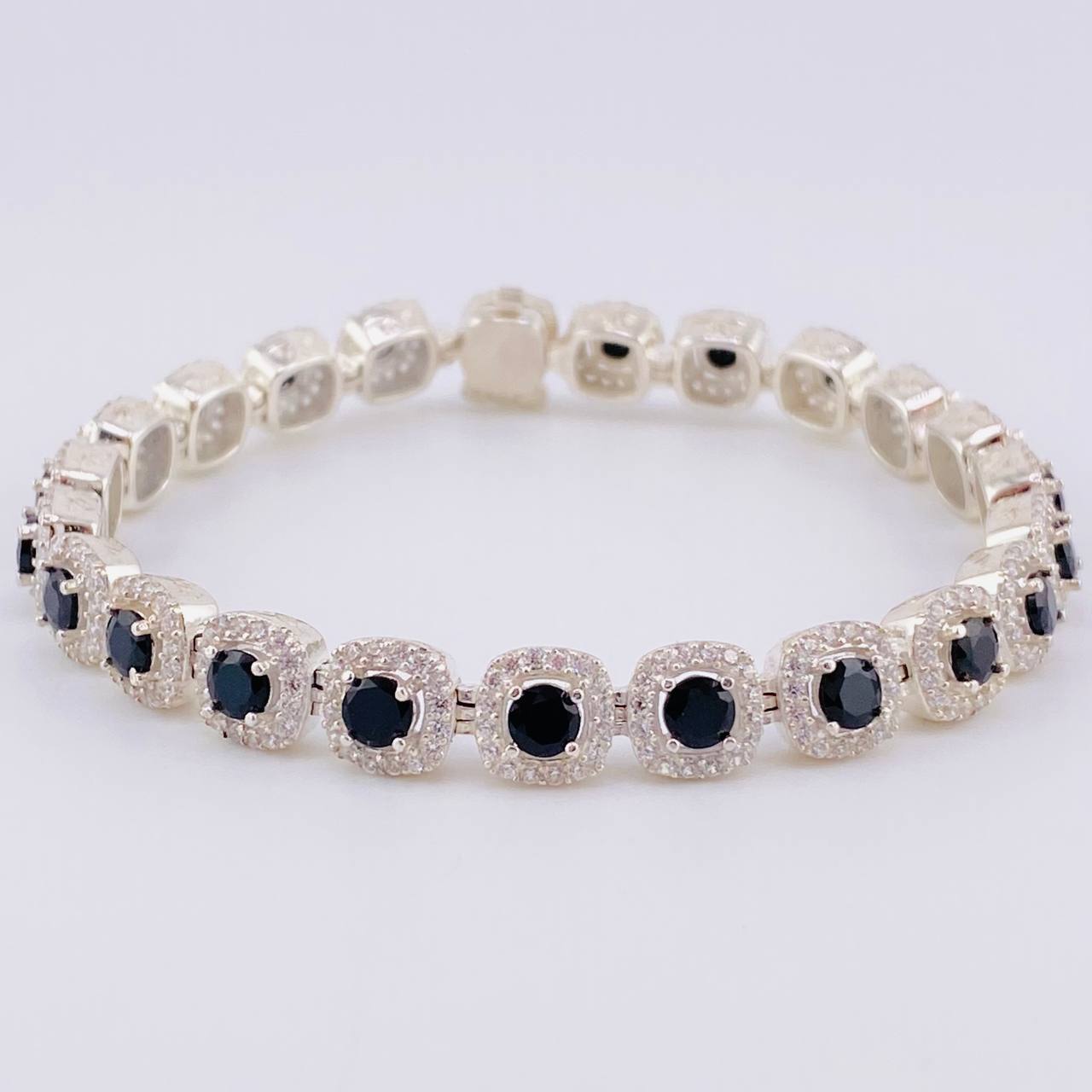Pulso Tenis 22.25 g / 19 cm / 7.7 mm Plata 925