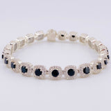 Pulso Tenis 22.25 g / 19 cm / 7.7 mm Plata 925