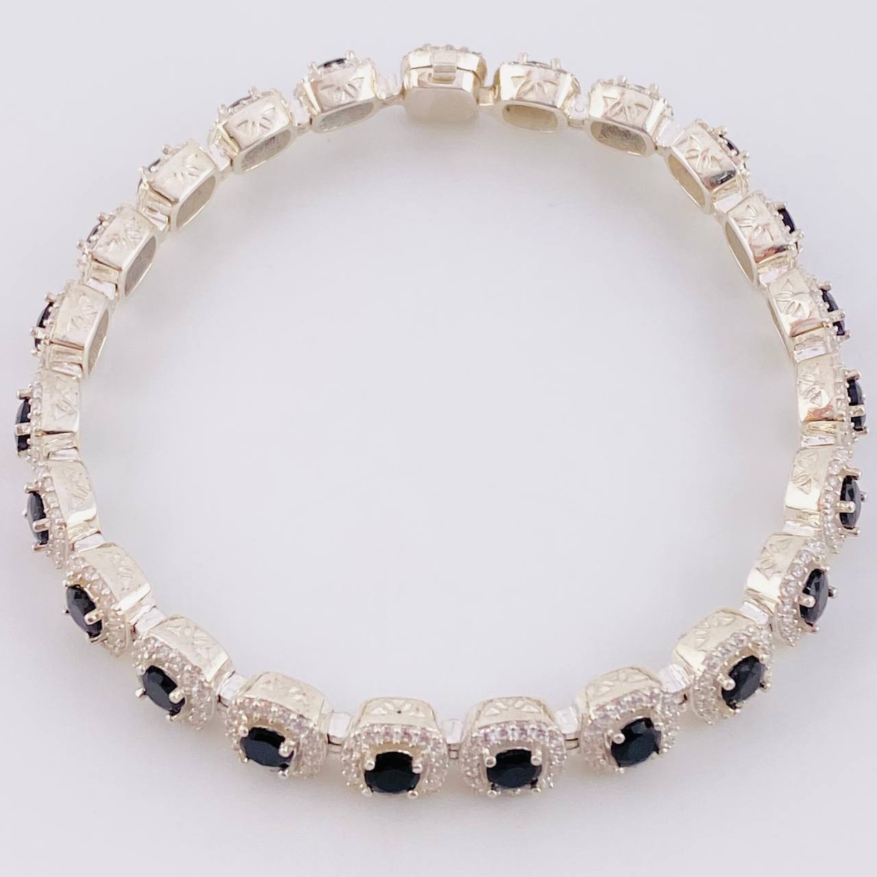 Pulso Tenis 22.25 g / 19 cm / 7.7 mm Plata 925