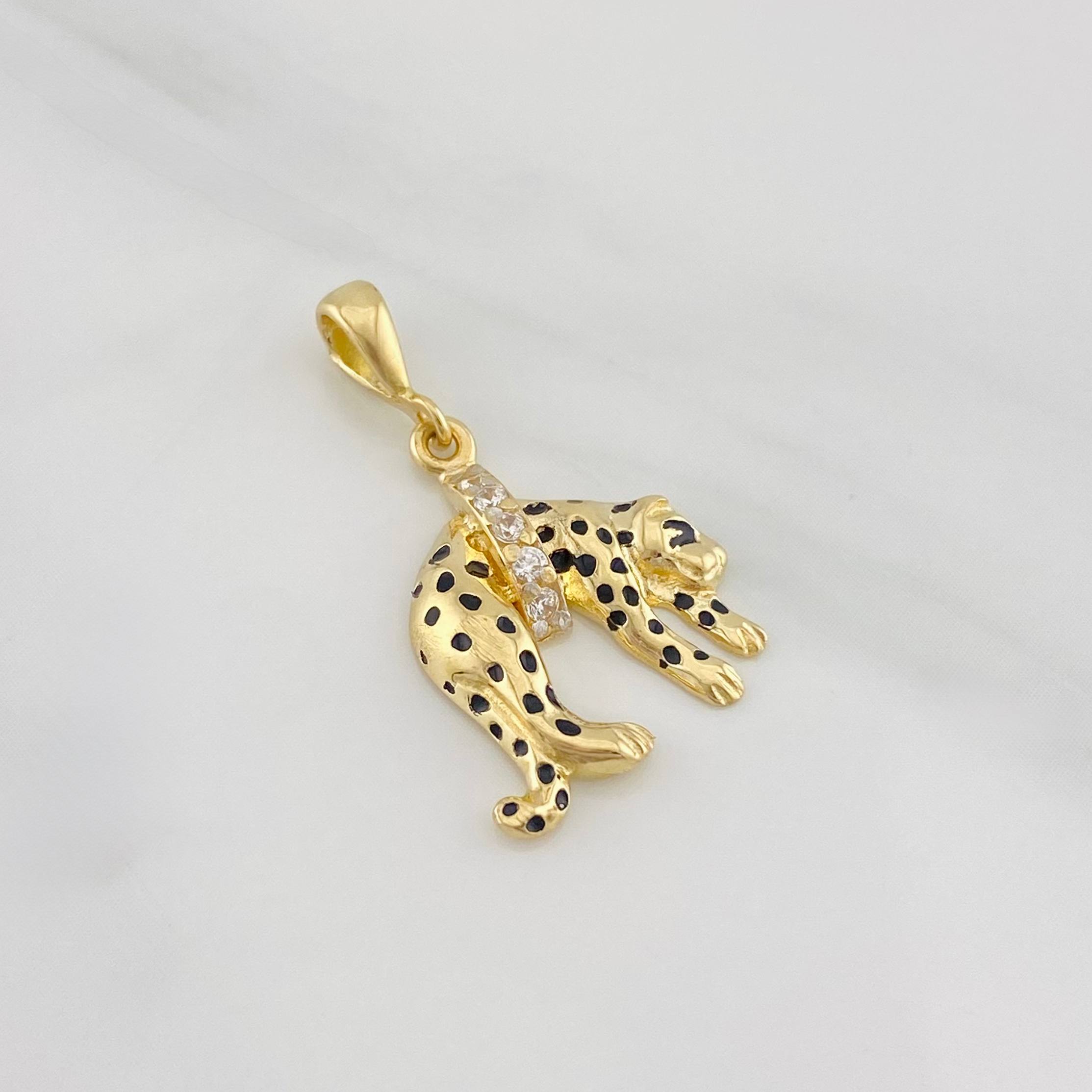 Dije Pantera 2.3g / 2.5cm Oro Amarillo 18K