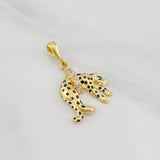 Dije Pantera 2.3g / 2.5cm Oro Amarillo 18K