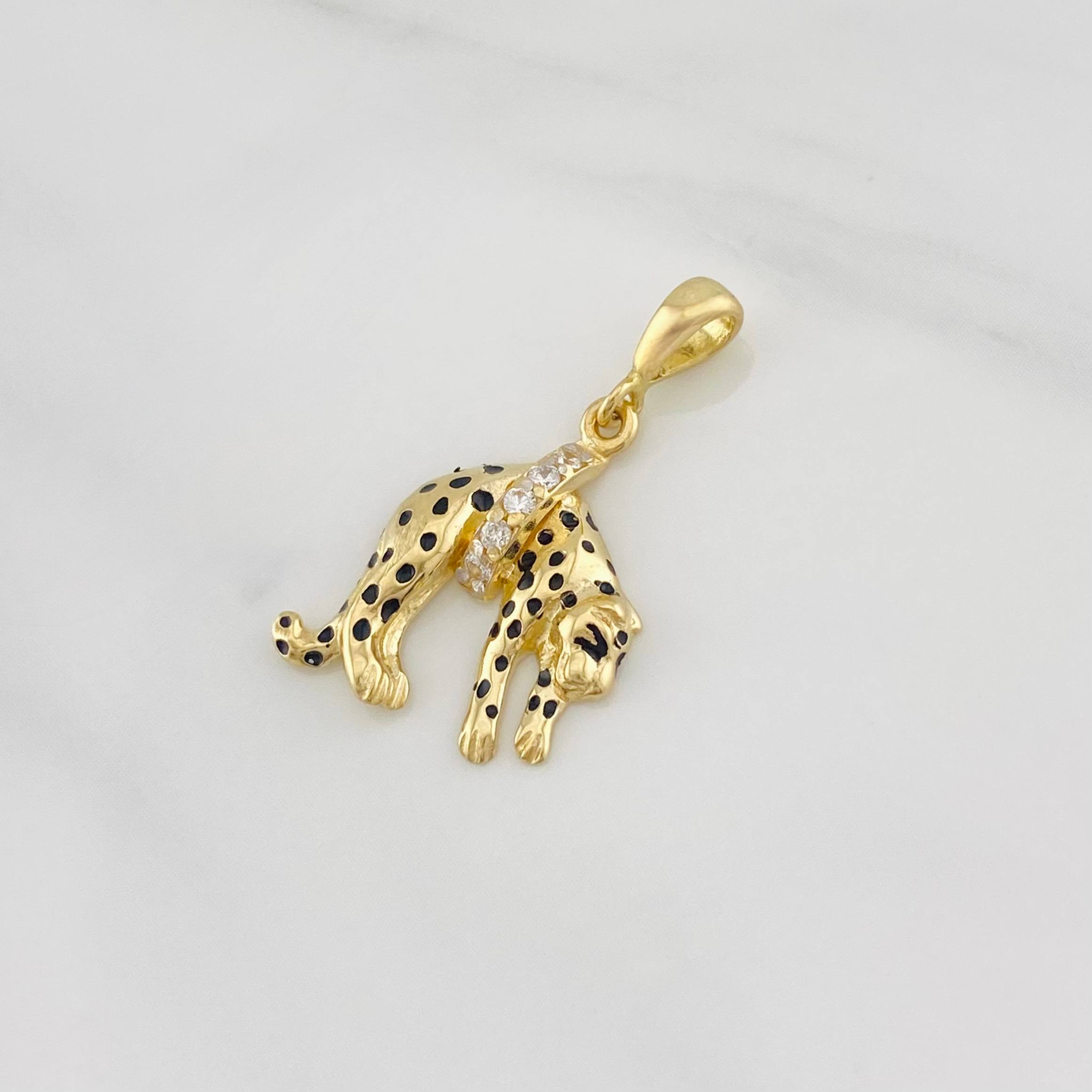 Dije Pantera 2.3g / 2.5cm Oro Amarillo 18K