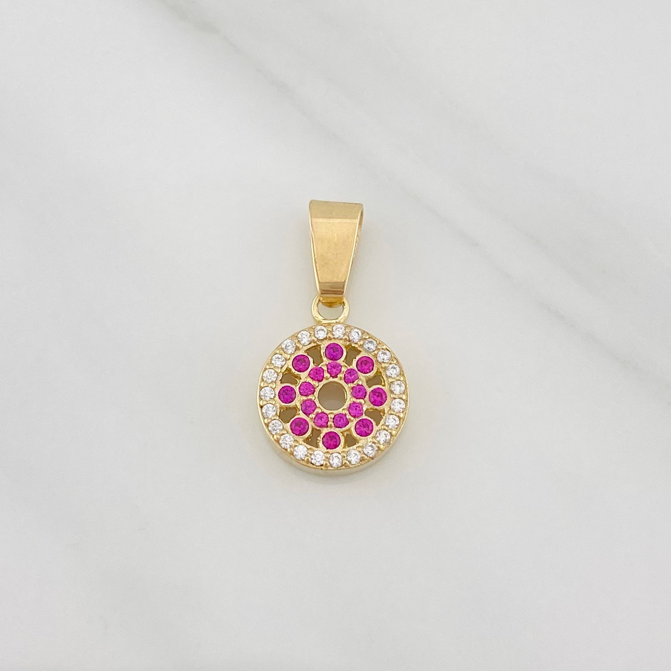 Dije Ojo Protector 2g / 2cm Oro Amarillo 18K