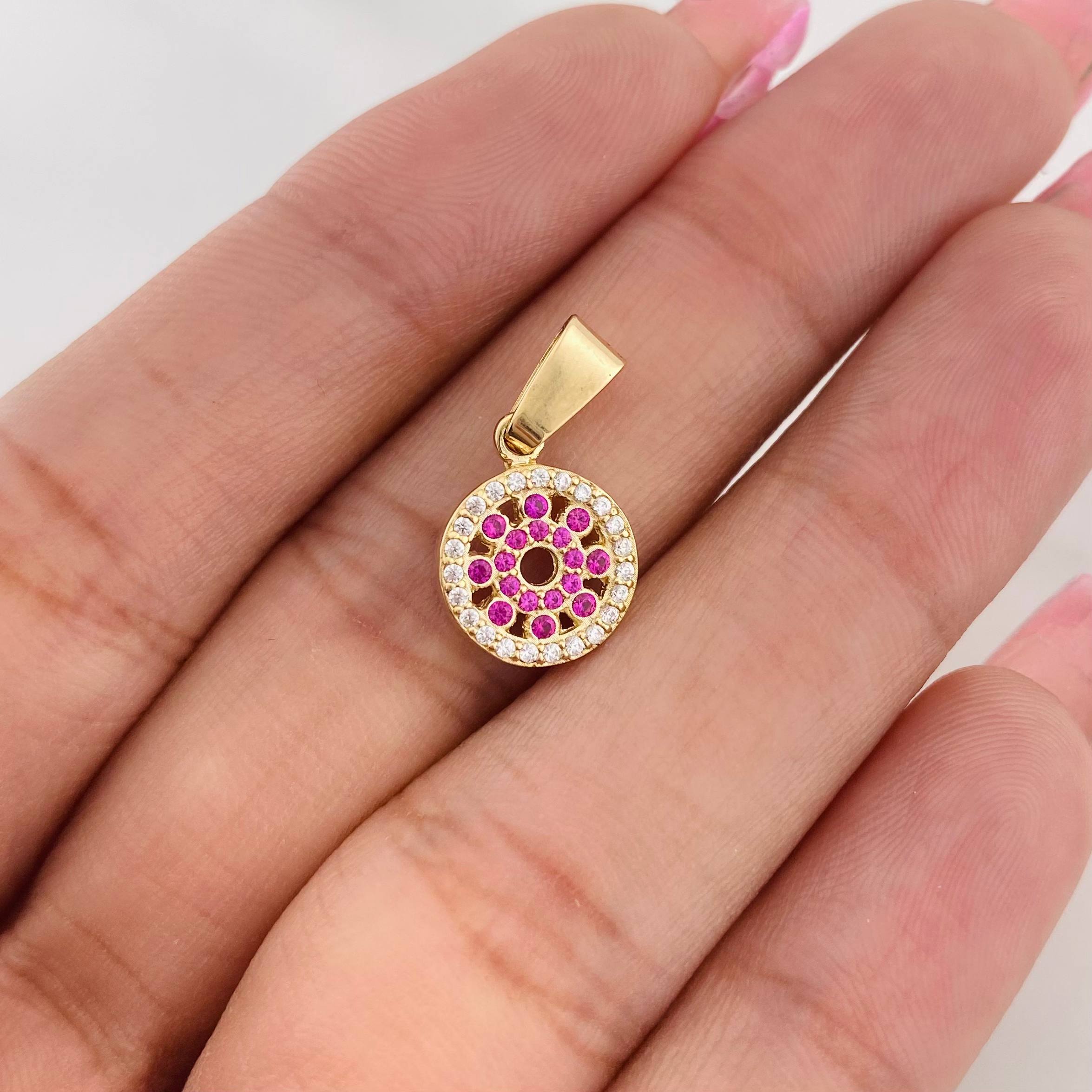 Dije Ojo Protector 2g / 2cm Oro Amarillo 18K