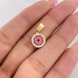 Dije Ojo Protector 2g / 2cm Oro Amarillo 18K