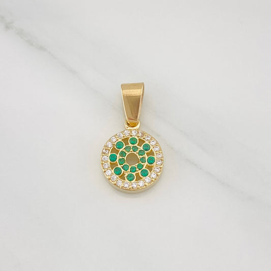 Dije Ojo Protector 1.9g / 2cm Oro Amarillo 18K