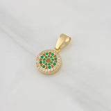 Dije Ojo Protector 1.9g / 2cm Oro Amarillo 18K