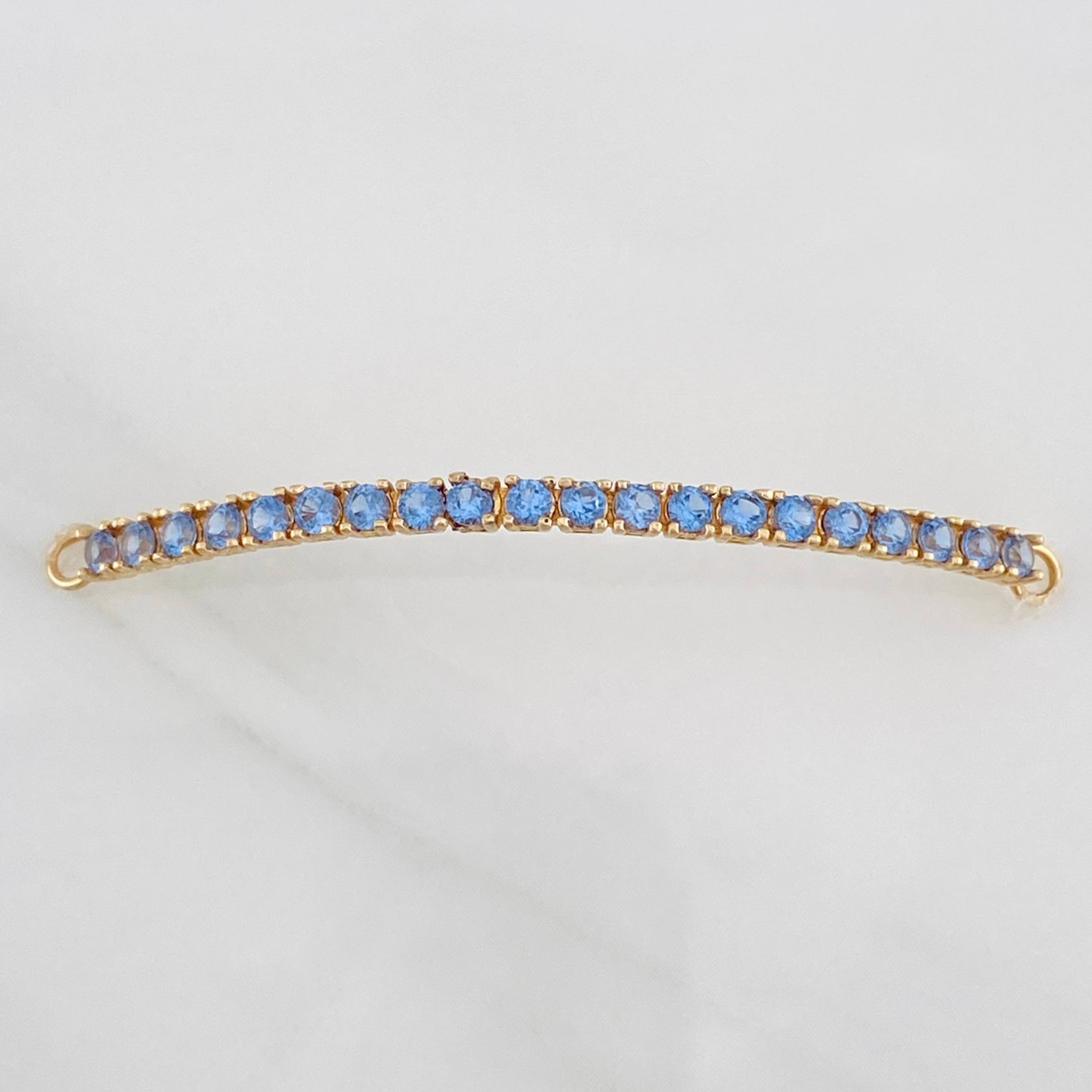 Herraje Tennis 1.75g / 4.5cm Oro Amarillo 18K