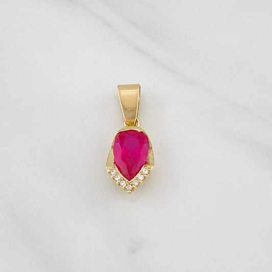 Dije Gota 1.4g / 2.2cm Oro Amarillo 18K