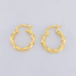 Candongas Bridget 1.15g / 1.2cm Oro Amarillo 18K